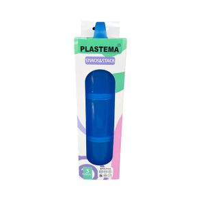 Plastema Snack & Stack 3 pcs blue