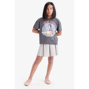 Defacto Cotton Basic Pleated Mini Skirt Girls'