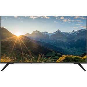 Fresh Smart TV, Google OS, UHD, QLED, Frameless, 50-inch, plus free wall mount, 50MFQ433G - Black