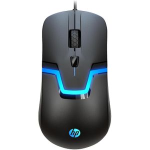 HP ماوس العاب سلكي ار جي بي عالي الاداء مع مستشعر بصري و3 ازرار و7 الوان LED للكمبيوتر والنوت بوك واللابتوب والمكتب والمنزل من اتش