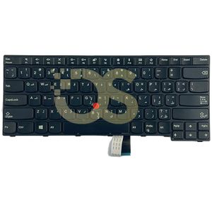 Os لوحة مفاتيح متوافقة مع لينوفو E470 E475 بإضاءة خلفية  