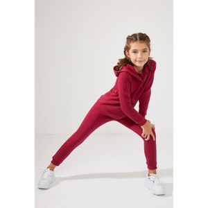 Defacto Knitted Bottom Trousers - Bordeaux
