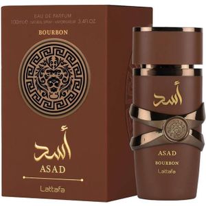Lattafa عطر أسد بوربون - للجنسين، 100 مل - فخامة دافئة
