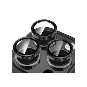 واقي عدسة الكاميرا لهاتف iPhone 13 Pro Max، غطاء كاميرا زجاجي مقوى 9H، واقي شاشة، حلقة معدنية مرصعة بالألماس لهاتف 13 ProMax.