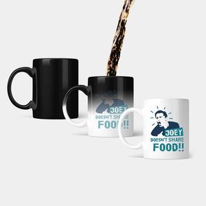 Friends Joey Doesn't - Porcelain Magic Mug - Black