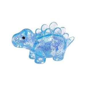 Needoh Dinosaur Stress Relief Balls, a color-changing toy in sunlight, are a soft, stretchy, squeezable stress-relieving toy suitable for autistic children and adults.