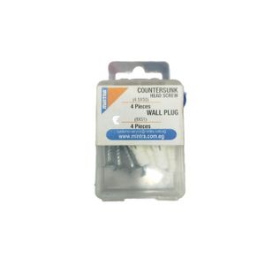 mintra  Flat Head Binding Screw + Wall Plug Model 94512