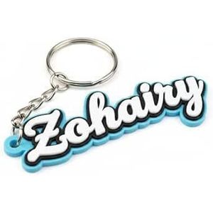 سلسلة مفاتيح باسم زهيري- سلسلة مفاتيح شخصية زهيري هدية شخصية للأصدقاء والعائلة والعشاق وأفضل صديق في عيد الميلاد والذكرى السنوية والتخرج والكريسماس وعيد الحب والمجوهرات التذكارية