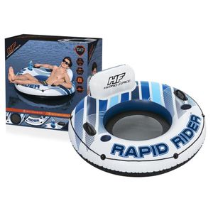 Hydro Force Rapid Inflatable Water Lounge Chair , Swim Ring 135 cm - No:43116