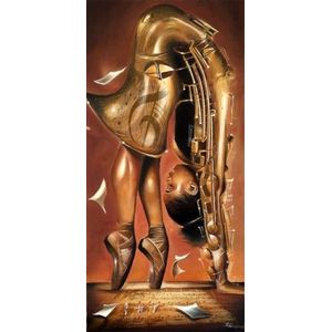 لوحة تابلوه من قماش الكانفا بطباعة 60 سم × 100 سم