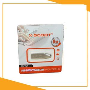 X Scoot ذاكرة فلاش معدنية عالية الجودة بسعة 8 جيجابايت - سرعة عالية