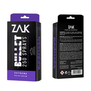 Zak بوليت 250 سبراي سائل اكستريم او دي بارفان 25 مل