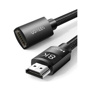 Ugreen HDMI Extension Cable 4K @120Hz 48Gbps Male to Female HDMI Extender Cord Ultra High Speed for MacBook Pro 2021 Roku TV Stick Xbox PS5/ LG/ Sony/ Samsung