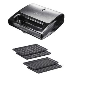 BLACK+DECKER 3 In 1 Interchangeable1400 W TS4130-B5, Grill & Waffle& Sandwich  Maker @ Best Price Online