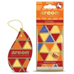 Areon Mosaic Sweet Gold -Car Air Freshener