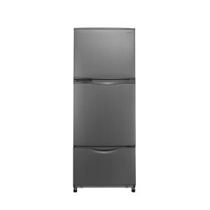 Toshiba ثلاجة توشيبا نوفروست 351 لتر سيلفر GR-EFV45-SL