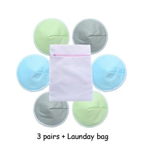 4PCS Bamboo Reusable Breast Pads Nursing Maternity Organic Plain