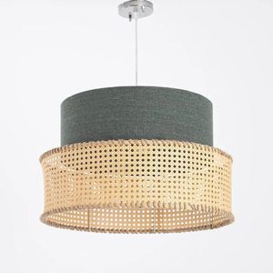 TBS   Boho Rattan Ceiling Lamp