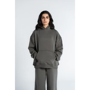 OUTDATED Oversized Hoodie - Dark Olive
