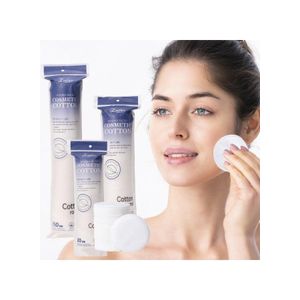 Makeup Remover pads Suitable for All Skin Types Ultra Gentle on Skin Lint Free Multi-Layer Soft Makeup Pad for Nail Polish Removal (80 Pieces)