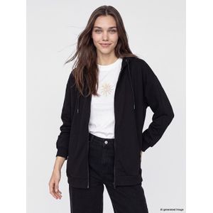LC Waikiki Hooded Soft Touch Women's Zippered Sweatshirt