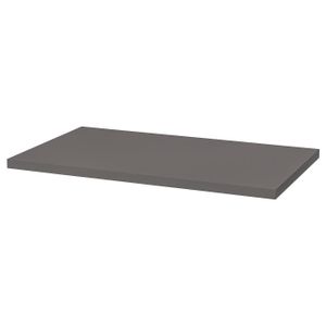 Table top Rectangular grey LINNMON table top, flat surface.
