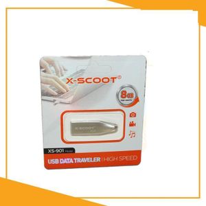 X Scoot ذاكرة فلاش معدنية عالية الجودة بسعة 8 جيجابايت - سرعة عالية