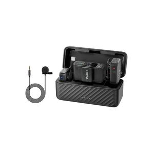 Boya BOYAMIC 2 Wireless Lavalier Microphones with AI Noise Cancellation & Charging Case for Android/Camera/PC