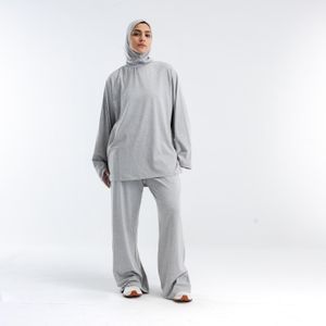 Beyond Fitness Sportswear Women NORDX Hijabi set - gray