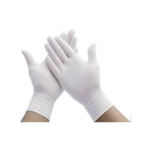 Latex Gloves - 100 pieces (S) - White