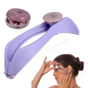 جهاز إزالة شعر الوجه والجسم بالخيط يزيل الشعر من الجذور دون الإضرار بالجلد.