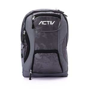 Activ Textile Boys Backpack With Pockets - Grey