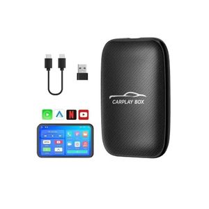 CP2B Wireless Carplay Ai Box Adapter with Android OS, RK3326 Chipset, 2GB RAM, 8GB Storage