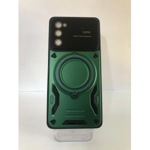 GOLDEN MASK جراب حماية عدسات كاميرات الموبايل مع حلقة مغناطيسية تدعم الشحن اللاسلكي - (اخضر) (Samsung Galaxy S20 FE) جولدن ماسك لهاتف سامسونج جالاكسي اس 20 اف اي