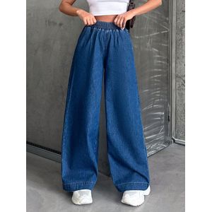 Goodclothes بنطلون جينز أوفرسايز بأرجل واسعة
