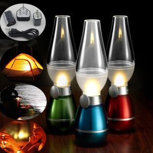 LED TABLE LAMP- LED table setting with colonial era lanterndesign, USB port for easy recharging, precise light adjustment with rotary switch, cozy night glow for bedroom ambience, luxurious metallic b