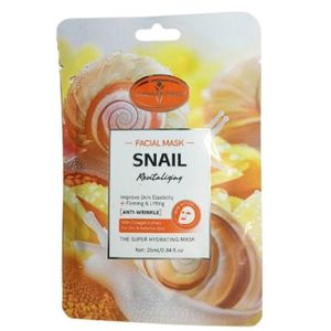 Aichun Beauty Snail Extract and Collagen Face Mask for Skin Hydration