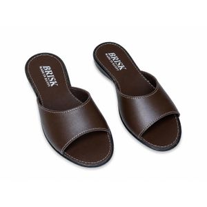 Brisk Women's Casual Slipper in Medical Leather