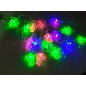 حبل فرع زينة رمضان إضاءة ليد - متعدد الألوان