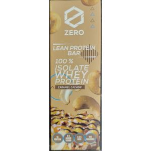 ZERO لوح بروتين مصل اللبن المعزول كراميل كاجو