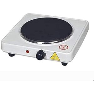  1000W Single Eye Tile Electric Heater and Stove - Portable Heating and Cooking Heater for Summers, Trips, Offices - Powerful and Fast Heating Electric Torch with Adjustment Indicator
