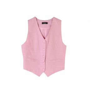Forever 21 Tailored V-Neck Button-Down Waistcoat