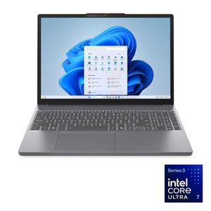 Lenovo IdeaPad Slim 3 Laptop, Intel Core Ultra 7-355, Integrated Intel Graphics, 15.3" Inch WUXGA, 16GB Ram, 512GB SSD - Win 11 "15IPH11" - Lua Grey