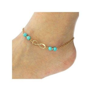 Beach Barefoot Toe Chain Link Foot Anklet Chain Jewelry