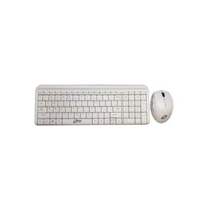 ZERO KEYBOARD + MOUSE WIRELESS COMBO ENGLISH & ARABIC Model - ZR-8608 White