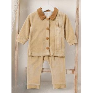 طقم بيجامة للأولاد الشتوية - طقم من قطعتين - 1239 - BJ