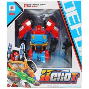 لعبة ترانزفورمر 2 في 1 للأطفال للتفكيك والتركيب - بألوان متعددة Ofer-331