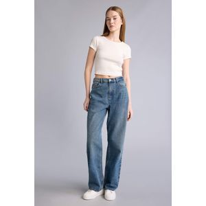Defacto Wide Leg High Waist Long Jeans