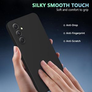 حافظة لهاتف سامسونج جالاكسي A37 شبكة الجيل الخامس 5G من السيليكون الناعم بتصميم نحيف من البولي يوريثين الحراري، غطاء خلفي خفيف الوزن بلمسة نهائية غير لامعة مضاد للصدمات ومضاد لبصمات الأصابع مصمم لهاتف