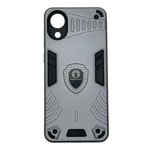 غطاء مقاوم للصدمات بطبقتين للخدمة الشاقة بظهر مط صلب لهاتف Samsung Galaxy A03 Core 